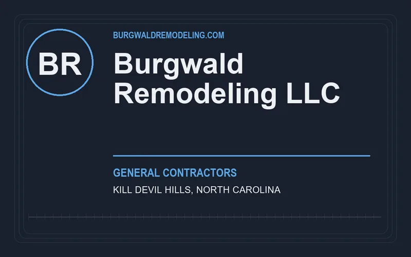 Burgwald Remodeling LLC in Kill Devil Hills, North Carolina