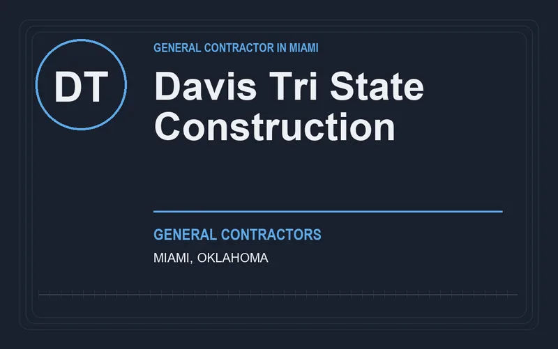 Davis Tri State Construction in Miami, Oklahoma