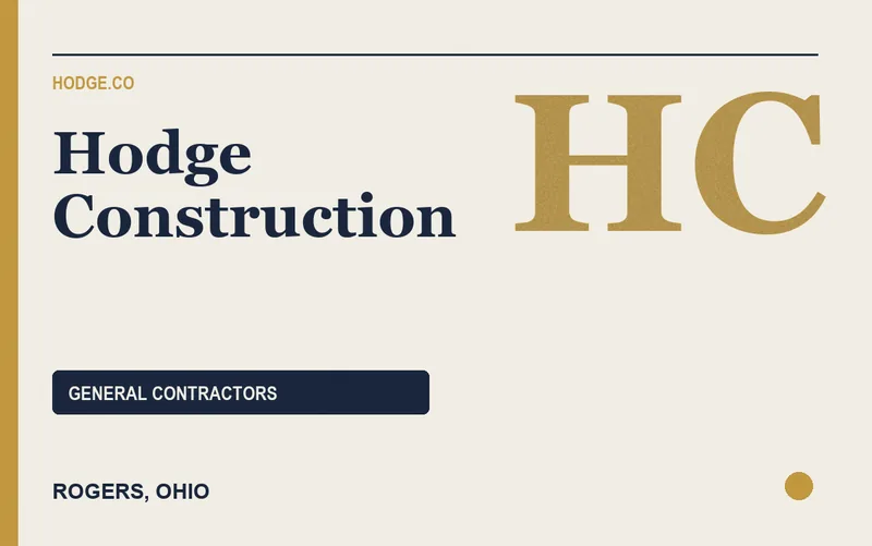 Hodge Construction in Rogers, Ohio