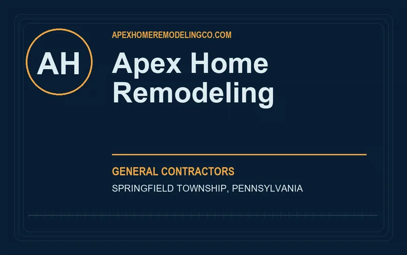 Apex Home Remodeling in Springfield Township, Pennsylvania