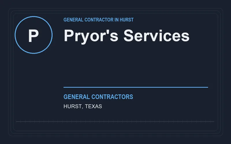 Pryor's Services in Hurst, Texas