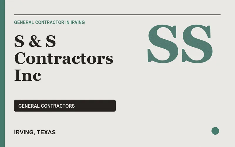 S & S Contractors Inc in Irving, Texas