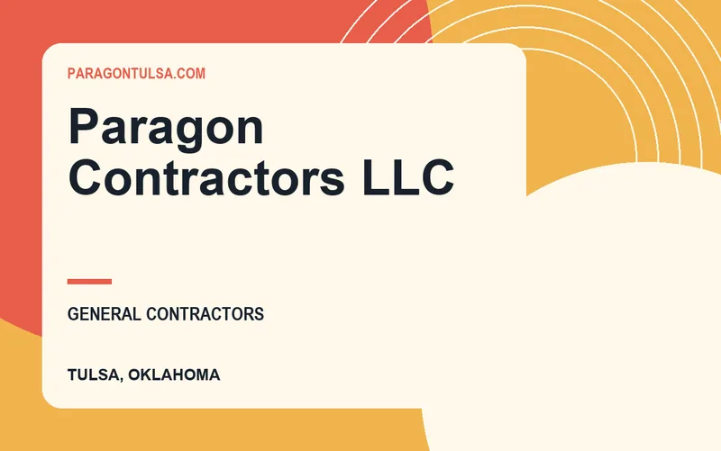 Paragon Contractors LLC in Tulsa, Oklahoma