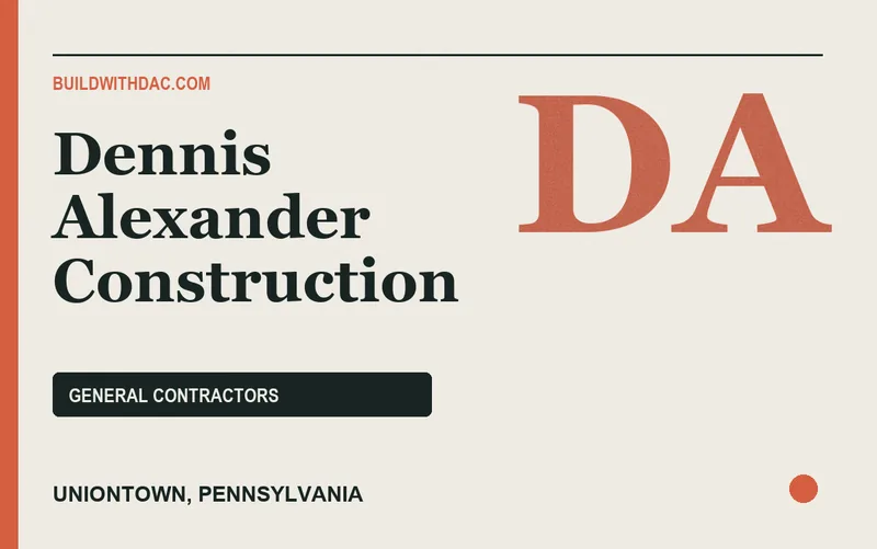 Dennis Alexander Construction in Uniontown, Pennsylvania
