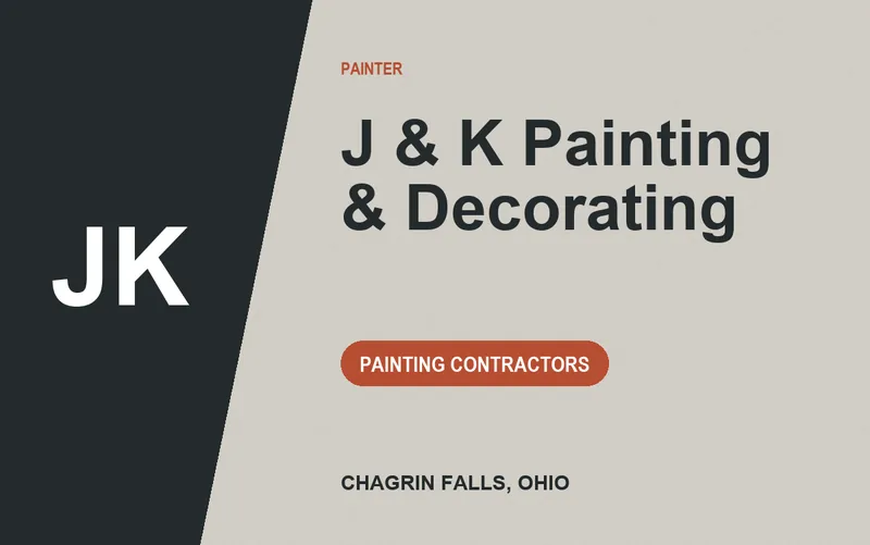 J & K Painting & Decorating in Chagrin Falls, Ohio
