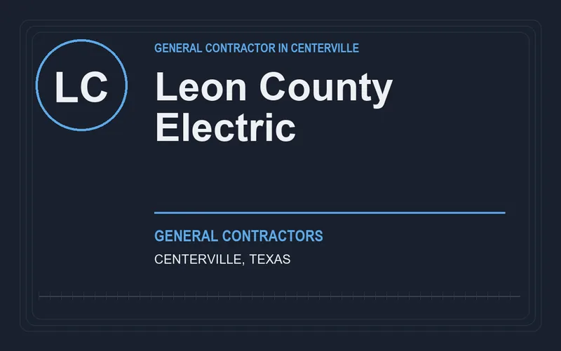 Leon County Electric in Centerville, Texas