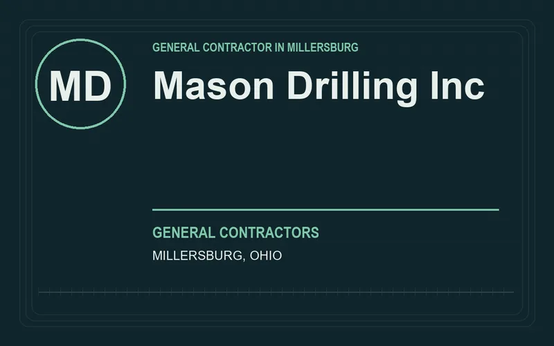 Mason Drilling Inc in Millersburg, Ohio