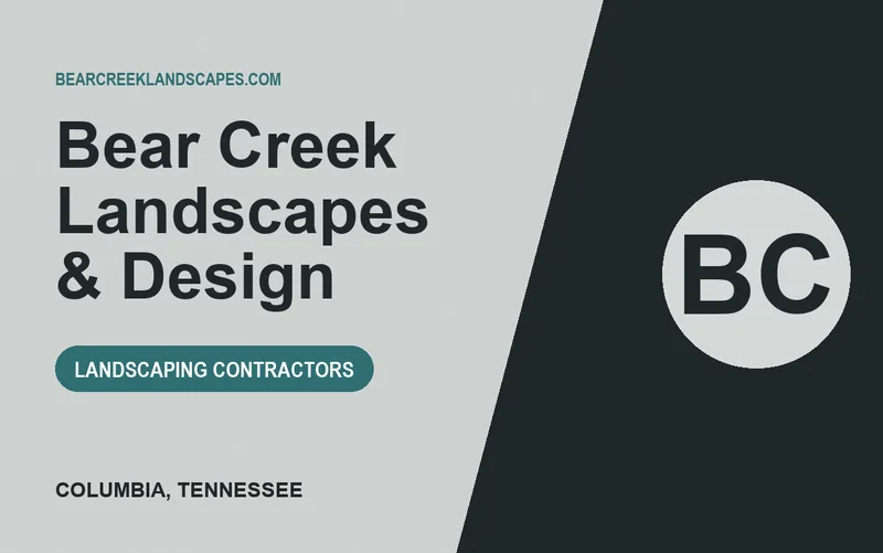 Bear Creek Landscapes & Design in Columbia, Tennessee