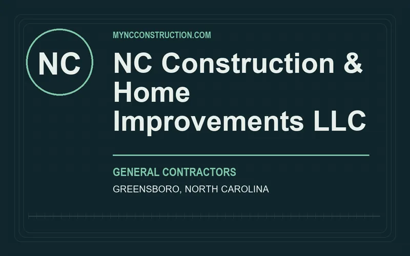 NC Construction & Home Improvements LLC in Greensboro, North Carolina