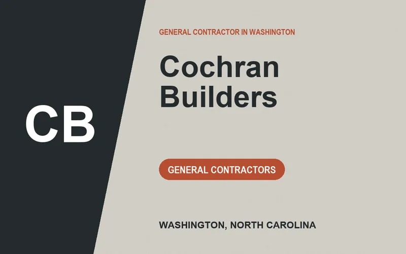 Cochran Builders in Washington, North Carolina