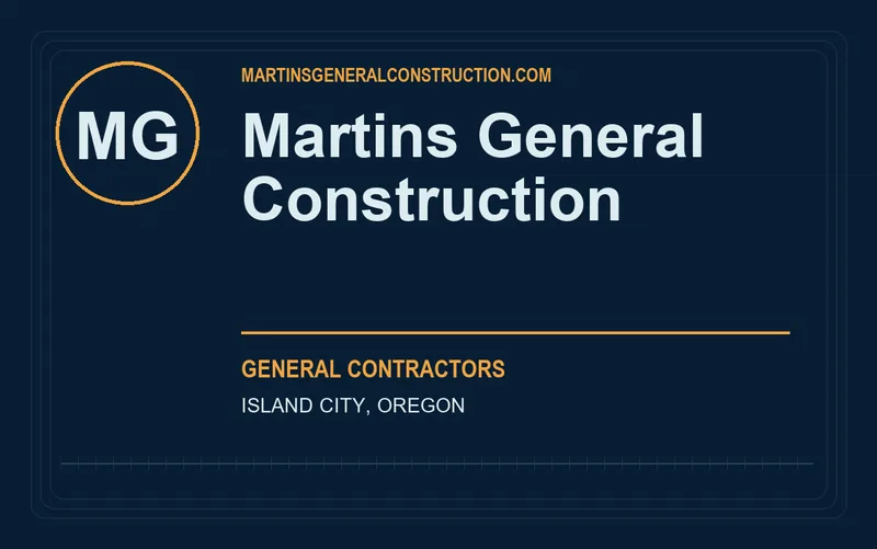 Martins General Construction in Island City, Oregon