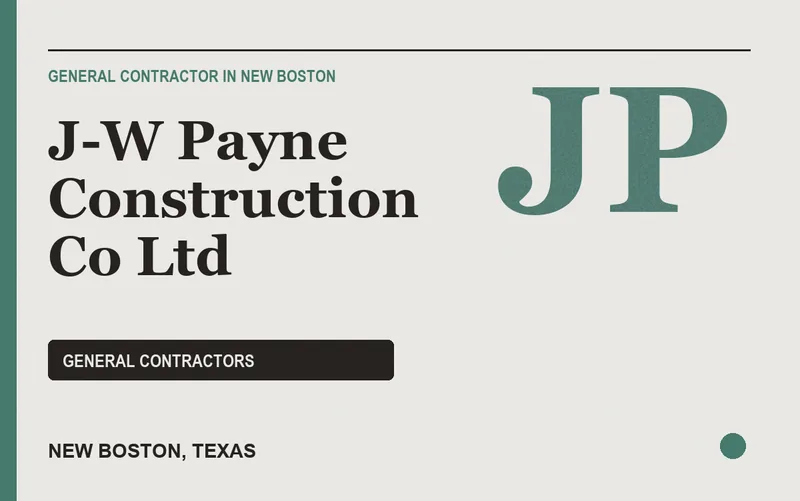 J-W Payne Construction Co Ltd in New Boston, Texas