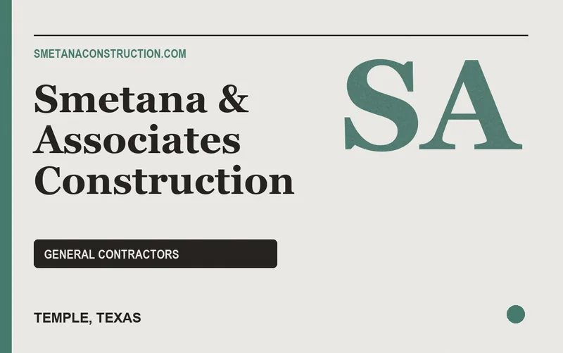Smetana & Associates Construction in Temple, Texas