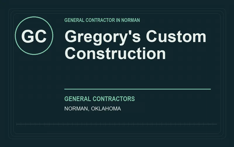 Gregory's Custom Construction in Norman, Oklahoma