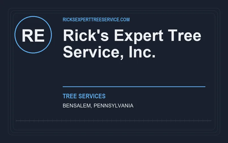 Rick's Expert Tree Service, Inc. in Bensalem, Pennsylvania