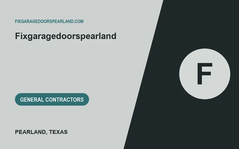 fixgaragedoorspearland in Pearland, Texas