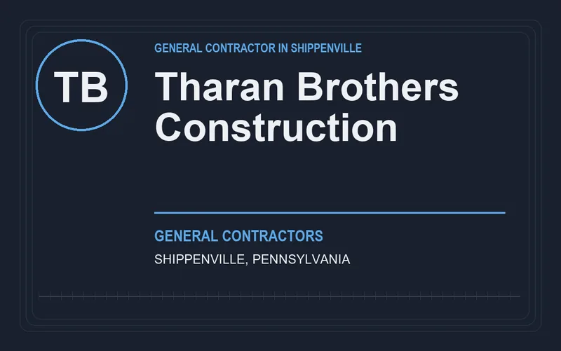 Tharan Brothers Construction in Shippenville, Pennsylvania