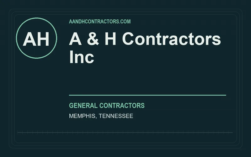 A & H Contractors Inc in Memphis, Tennessee