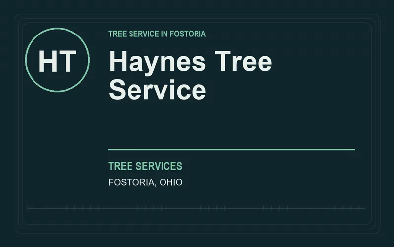 Haynes Tree Service in Fostoria, Ohio