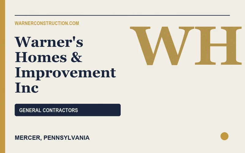 Warner's Homes & Improvement Inc in Mercer, Pennsylvania