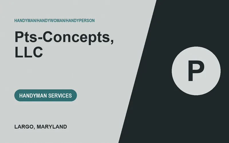 PTS-CONCEPTS, LLC in Largo, Maryland