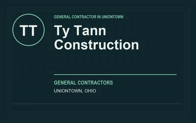 Ty Tann Construction in Uniontown, Ohio