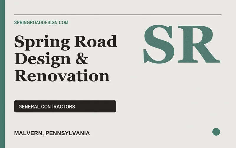 Spring Road Design & Renovation in Malvern, Pennsylvania