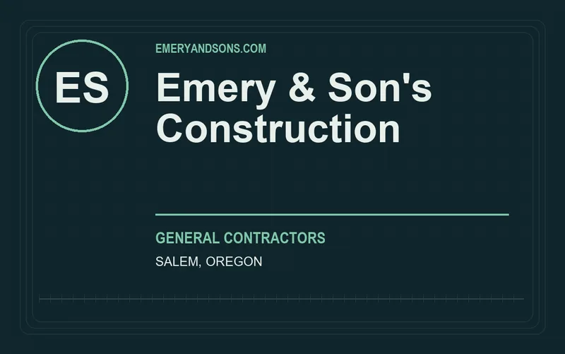 Emery & Son's Construction in Salem, Oregon