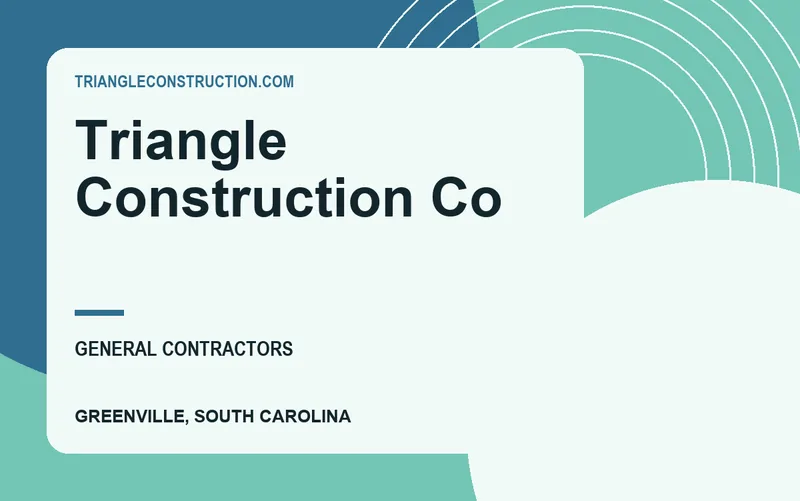 Triangle Construction Co in Greenville, South Carolina