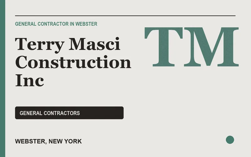 Terry Masci Construction Inc in Webster, New York