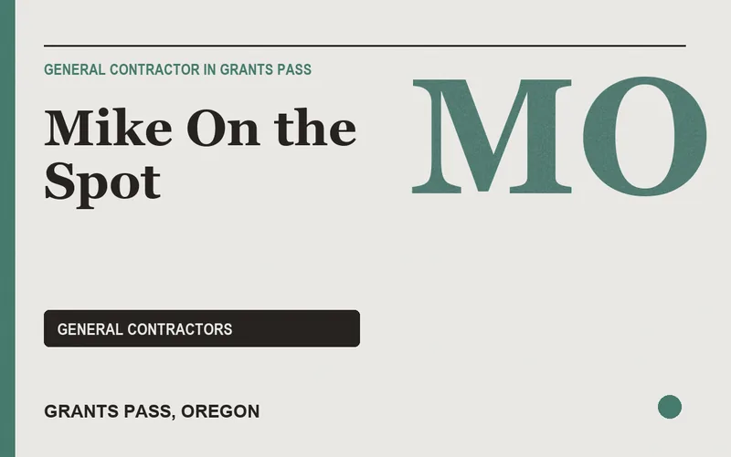 Mike On the Spot in Grants Pass, Oregon