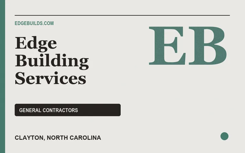 Edge Building Services in Clayton, North Carolina