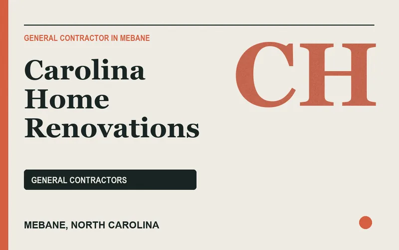 Carolina Home Renovations in Mebane, North Carolina
