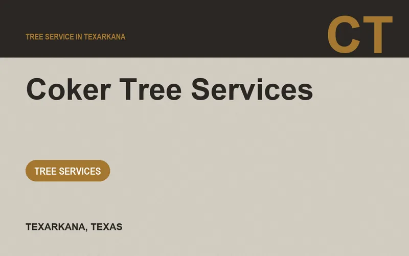 Coker Tree Services in Texarkana, Texas