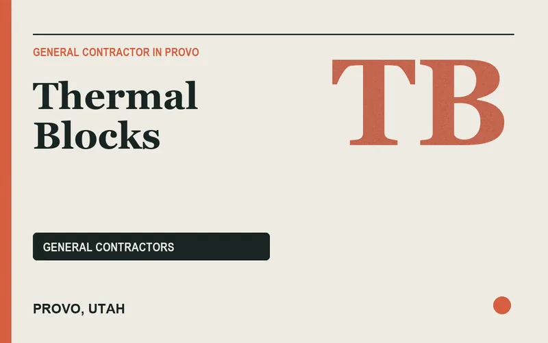 Thermal Blocks in Provo, Utah