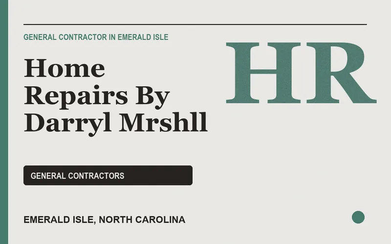 Home Repairs By Darryl Mrshll in Emerald Isle, North Carolina