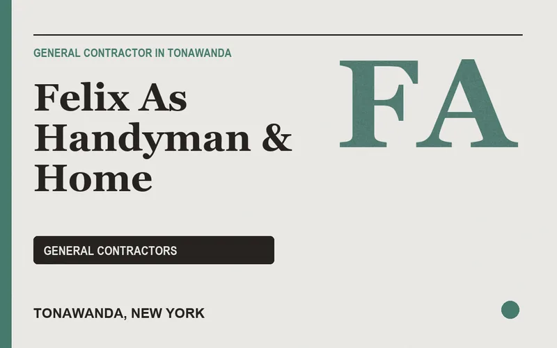 Felix As Handyman & Home in Tonawanda, New York