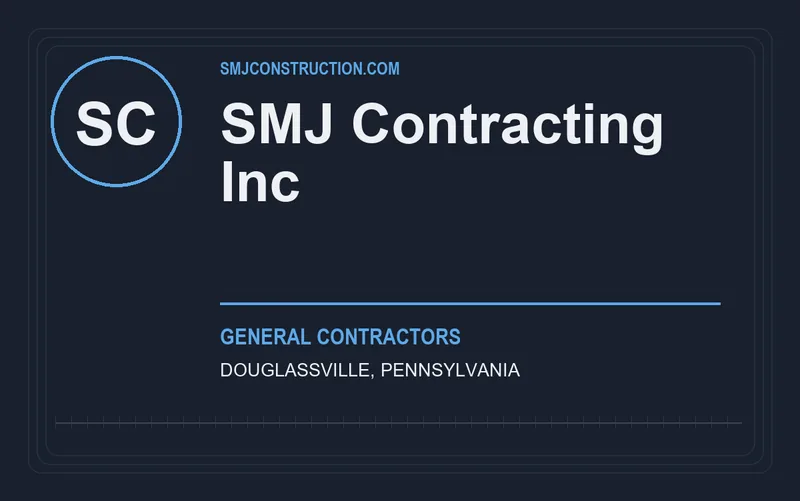 SMJ Contracting Inc in Douglassville, Pennsylvania