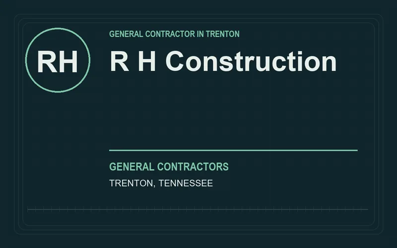 R H Construction in Trenton, Tennessee
