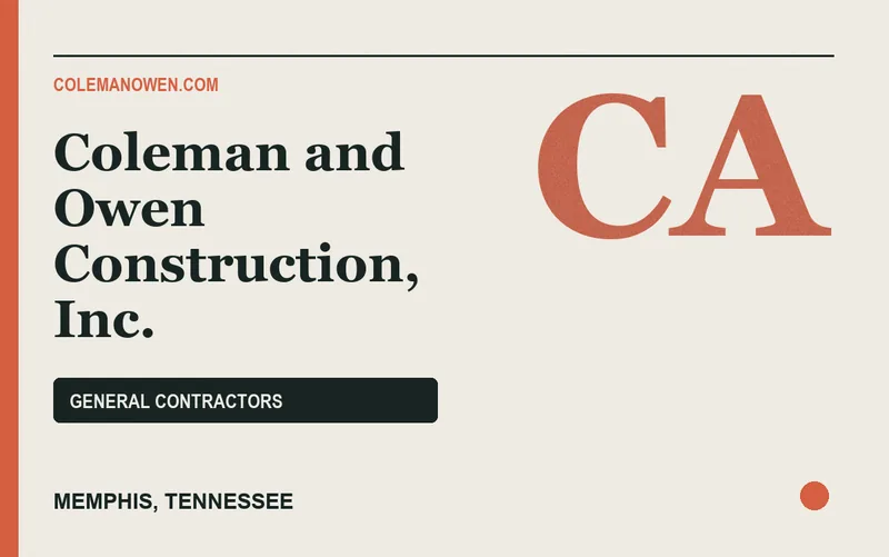 Coleman and Owen Construction, Inc. in Memphis, Tennessee
