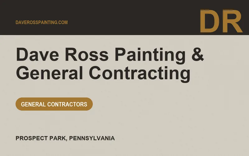 Dave Ross Painting & General Contracting in Prospect Park, Pennsylvania