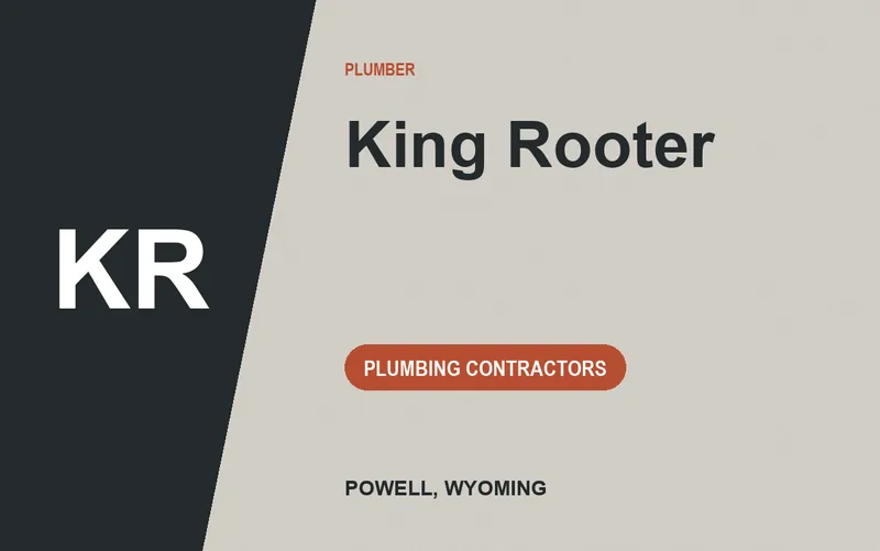 King Rooter in Powell, Wyoming
