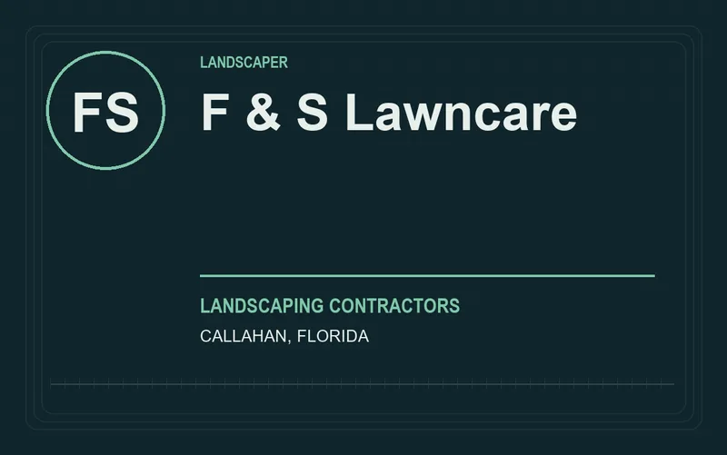 F & S Lawncare in Callahan, Florida