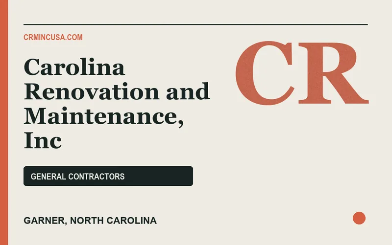 Carolina Renovation and Maintenance, Inc in Garner, North Carolina