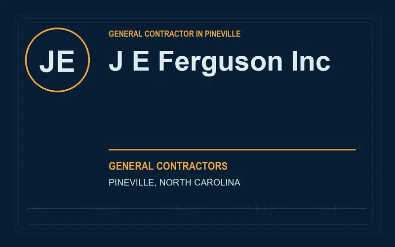 J E Ferguson Inc in Pineville, North Carolina