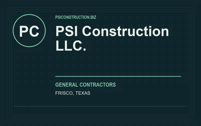 PSI Construction L.L.C. in Frisco, Texas