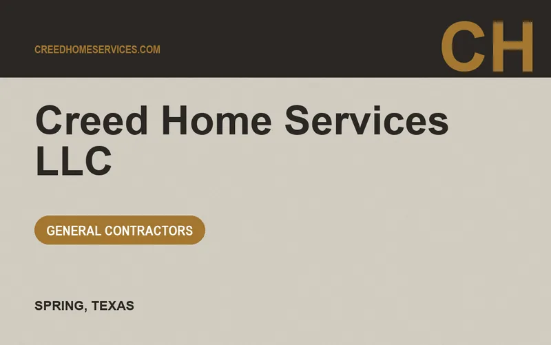 Creed Home Services LLC in Spring, Texas