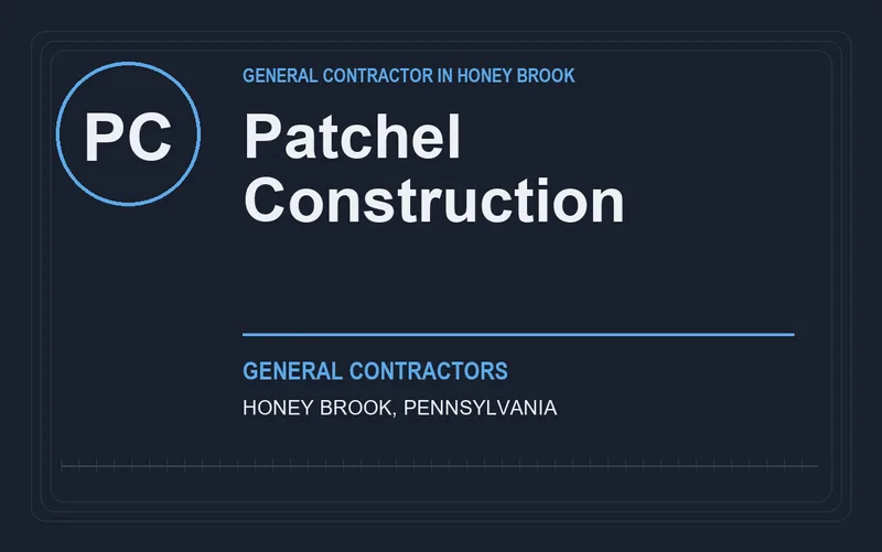 Patchel Construction in Honey Brook, Pennsylvania