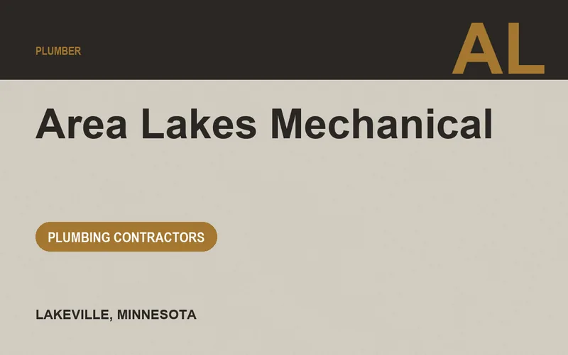 Area Lakes Mechanical in Lakeville, Minnesota