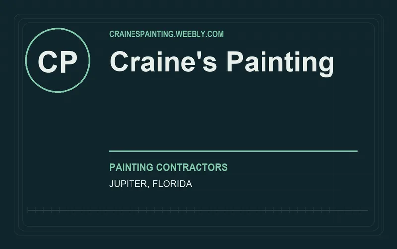 Craine's Painting in Jupiter, Florida